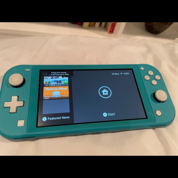 Nintendo Switch Lite w/Case + Animal Crossing New Horizons - Picture 8 of 15